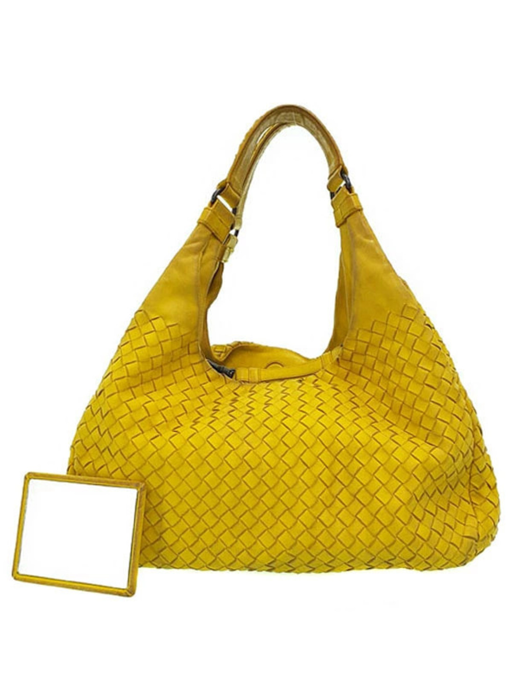 Bottega Veneta Intrecciato Campana Bag Hobo Yellow